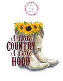 A Little Country, A Little Hood Tee