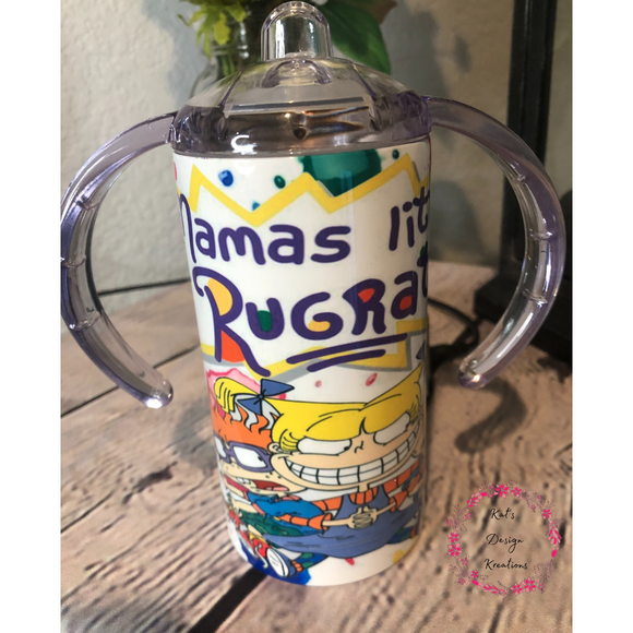 Mama's Little Rugrat Sippy Cup Tumbler
